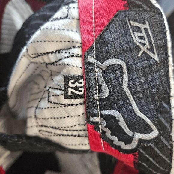 Foxriders Co Striped Bermuda Shorts Men's White/Black Size 32 - Picture 4 of 4